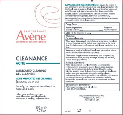 Avene Cleanance Acne Medicated Clearing Gel Cleanser (Avene Cleanance Acne Medicated Clearing Gel Cleanser)